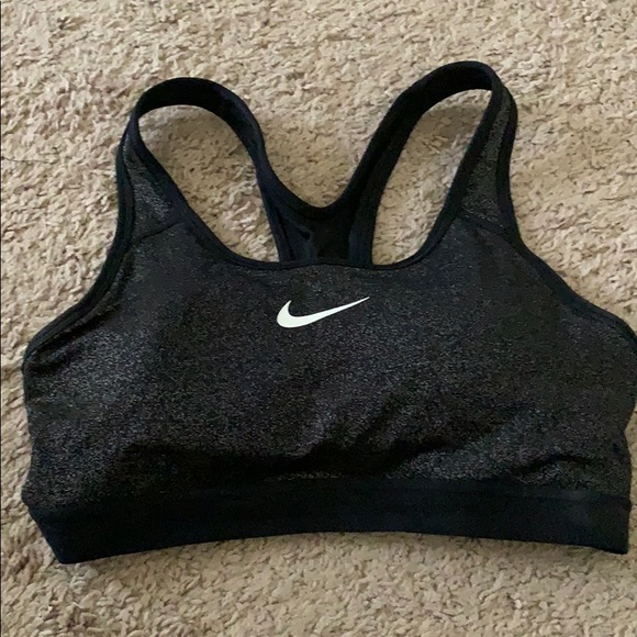 nike glitter sports bra
